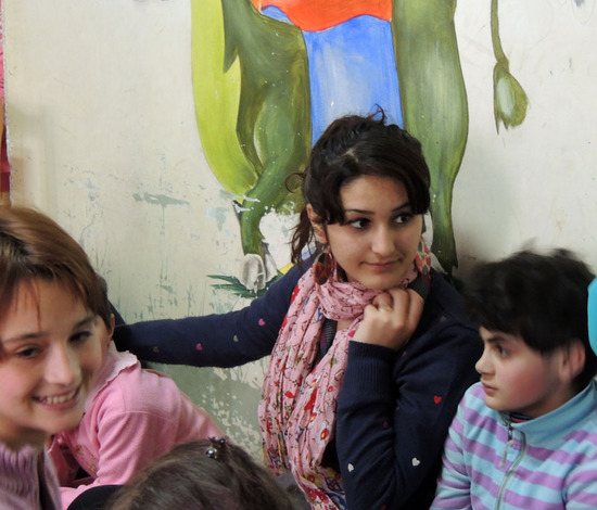 Лика с детьми. Лика с детьми.