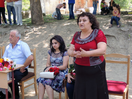 Директор средней школы с.Мец-Тагер Билолета Даниелян. Директор средней школы с.Мец-Тагер Билолета Даниелян.