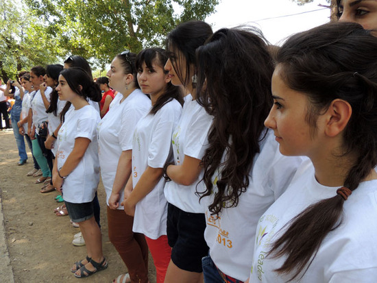 Участницы лагеря. Участницы лагеря.