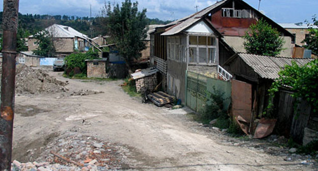 Южная Осетия, Цхинвал, Еврейский квартал. Фото "Кавказского Узла"