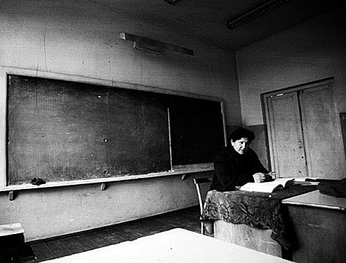 Учительнница русского языка школы в селе Тамариани, Кахетинский район Грузии. Каха Кахиани для "Кавказского узла"
