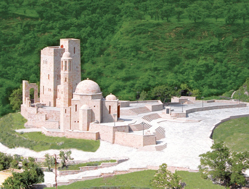 Мемориальный комплекс "Ватан" в селении Гуниб. Фото "Кавказского узла"