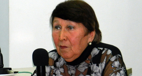 Динара Никулина — реготделение «За права человека». Фото Татьяны Филимоновой для "Кавказского узла Динара Никулина — реготделение «За права человека». Фото Татьяны Филимоновой для "Кавказского узла