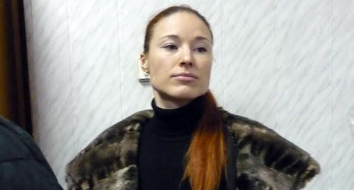 Супруга журналиста и его общественный защитник Наталья Резник. Фото Олеси Диановой для "Кавказского узла"
