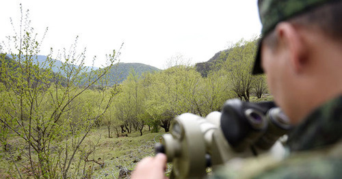 Граница между Грузией и Южной Осетией. Фото: Sputnik/Ада Багиан Граница между Грузией и Южной Осетией. Фото: Sputnik/Ада Багиан