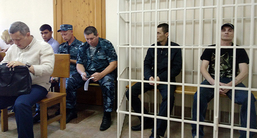 Владимир Корбаков в зале суда. Фото Свеиланы Кравченко для "Кавказского узла" Владимир Корбаков в зале суда. Фото Свеиланы Кравченко для "Кавказского узла"