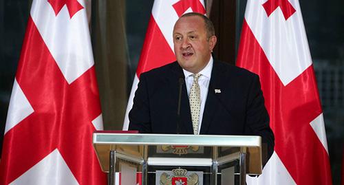 Георгий Маргвелашвили. Фото © FB / GIORGI MARGVELASHVILI https://www.facebook.com/pg/PresidentMargvelashvili/photos/?ref=page_internal
 