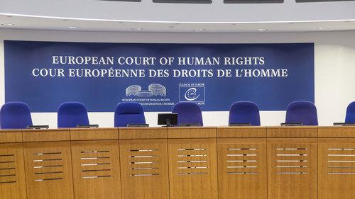 Зал заседаний ЕСПЧ. Фото CherryX per Wikimedia Commons, https://ru.wikipedia.org/wiki/Европейский_суд_по_правам_человека
