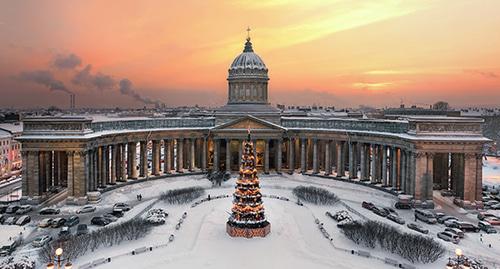 Казанский собор. Фото Ivan Smelov https://ru.wikipedia.org/wiki/Казанский_собор_(Санкт-Петербург)