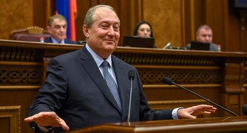 Армен Саргсян. Фото: Арам Нерсесян, Sputnik.