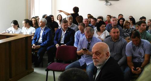 Процесс по делу Сланова и Албегова. Фото Алана Цхурбаева для "Кавказского узла" Процесс по делу Сланова и Албегова. Фото Алана Цхурбаева для "Кавказского узла"