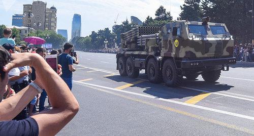 РСЗО RM-70. Фото Sputnik / Murad Orujov РСЗО RM-70. Фото Sputnik / Murad Orujov