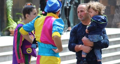 Сотрудники и посетители зоопарка. Фото Армине Мартиросян для "Кавказского узла".