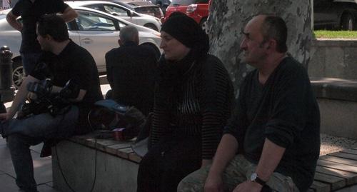 Медея Маргошвили . Фото Беслана Кмузовая для "Кавказского узла"
