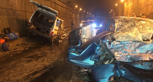 ДТП в Гагрском районе. Фото: пресс-служба Генпрокуратуры Абхазии.