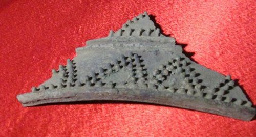 Осколок гуннского котла. Фото Вячеслава Ященко для "Кавказского узла"