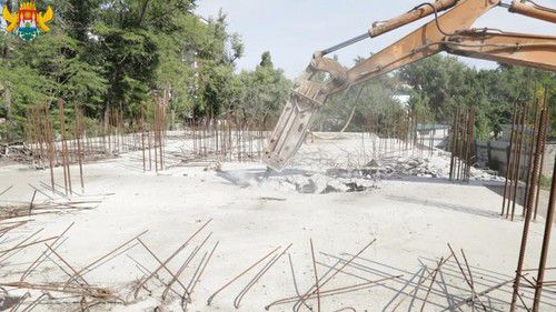 Демонтаж самостроя в Махачкале 11 октября 2019 года. Фото пресс-службы администрации города, https://www.mkala.ru