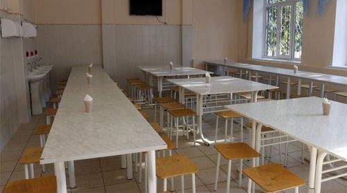 Школьная столовая. Фото пресс-службы администрации Краснодара
