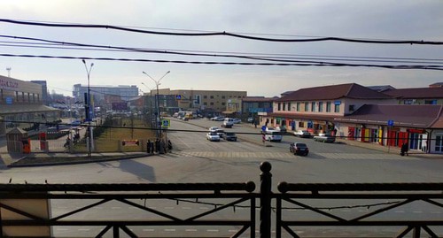 Вид на рынок "Мархаба". Фото:  Умар Йовлой для "Кавказского узла"
