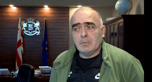 Важа Гариндашвили после помилования. Скриншот видео СГБ Грузии, https://ssg.gov.ge/news/567/saxelmtsifo-usafrtxoebis-samsaxuris-gancxadeba