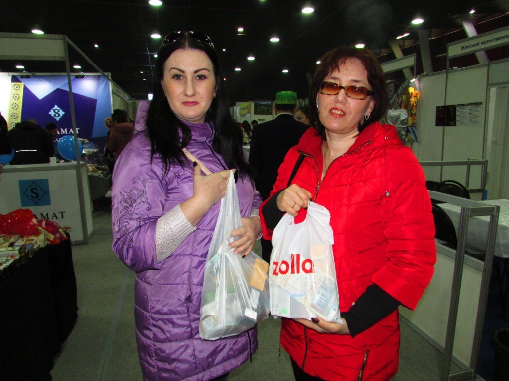 Екатерина Лебедева и Ольга Зайналова из Краснослободска. Фото Вячеслава Ященко для "Кавказского узла"