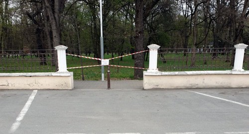 Нальчик во время карантина. Фото Людмилы Маратовой для "Кавказского узла" Нальчик во время карантина. Фото Людмилы Маратовой для "Кавказского узла"