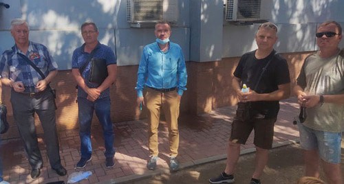 Группа поддержки Александра Коровайного. Фото предоставлено Анастасией Тетериной 
