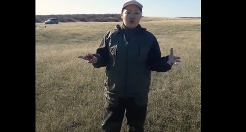 Баира Цыгаменко. Скриншот видео канала 
ZaaN Online, https://www.youtube.com/watch?time_continue=584&v=gAIl6g_ix5I&feature=emb_logo