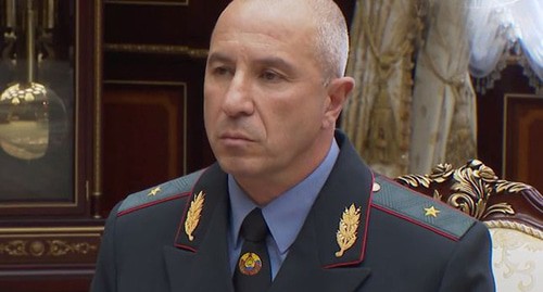 Глава министерства внутренних дел Белоруссии, уроженец Владикавказа Юрий Караев. Фото: Информационное агентство БелТА https://ru.wikipedia.org/ Глава министерства внутренних дел Белоруссии, уроженец Владикавказа Юрий Караев. Фото: Информационное агентство БелТА https://ru.wikipedia.org/