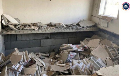 Последствия взрыва в селении Цалык. Фото: скриншот со страницы region15.info в Instagram https://www.instagram.com/p/CILc3ZklnvO/ Последствия взрыва в селении Цалык. Фото: скриншот со страницы region15.info в Instagram https://www.instagram.com/p/CILc3ZklnvO/