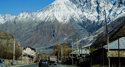 Военно-Грузинская дорога. Горы Кавказа © Фото Евгения Мельченко, Юга.ру Военно-Грузинская дорога. Горы Кавказа © Фото Евгения Мельченко, Юга.ру