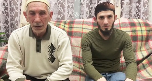 Родственники Аурбиева. Скриншот видео " 
МИР НЕ БЕЗ НОВОСТЕЙ" ://www.youtube.com/watch?v=ihzBXXr3cF4