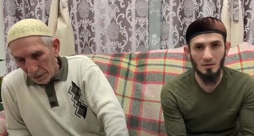 Родственники Аурбиева. Скриншот видео " 
МИР НЕ БЕЗ НОВОСТЕЙ" ://www.youtube.com/watch?v=ihzBXXr3cF4