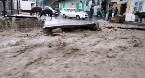Селевой поток в Дагестане. Фото: пресс-служба МЧС по Дагестану

