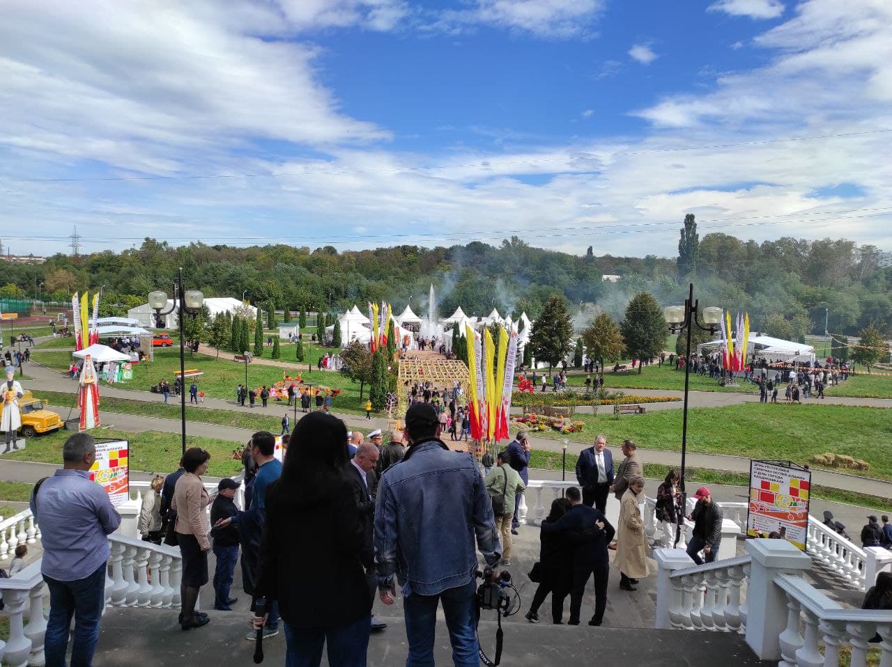 Фестиваль осетинских пирогов. 25 сентября 2021 года, Владикавказ. Фото Эммы Марзоевой для "Кавказского узла"