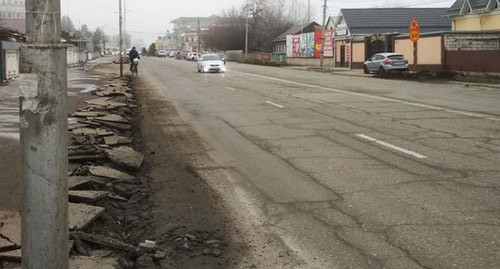 Улица в Нальчике. Фото Людмилы Маратовой для "Кавказского узла"