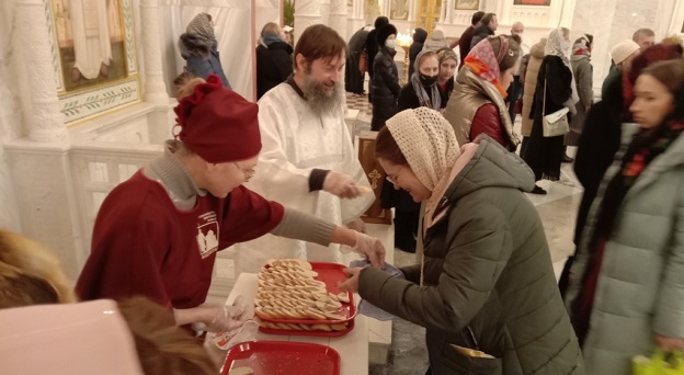 Служба в Александро-Невском соборе. Фото Вячеслава Ященко для "Кавказского узла".