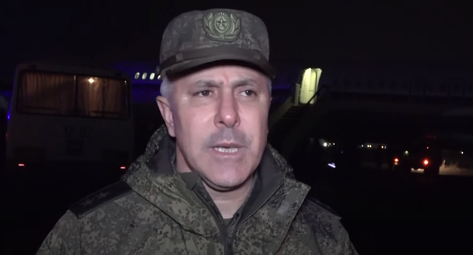 Рустам Мурадов. Кадр видео Минобороны России
 https://www.youtube.com/watch?time_continue=101&v=TdH_tKa9oHM&feature=emb_logo 