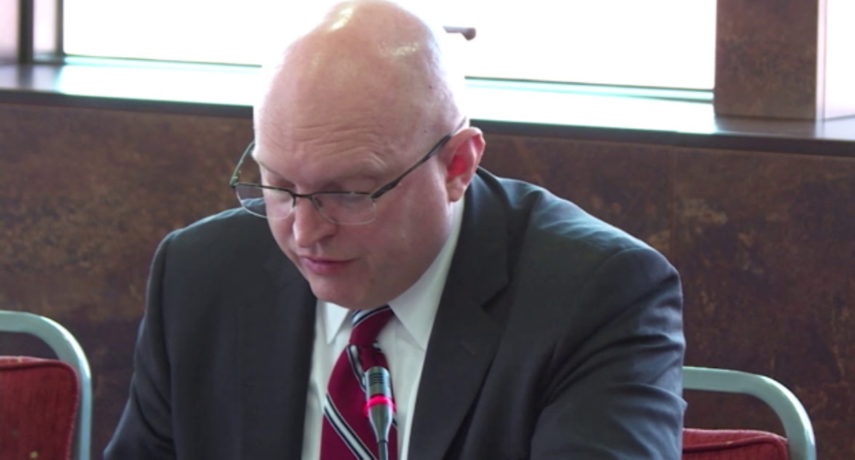 Филип Рикер, фото: стоп-кадр видео YouTube канала Televizija 24
 https://www.youtube.com/watch?app=desktop&v=OrEUDWHrsiw 