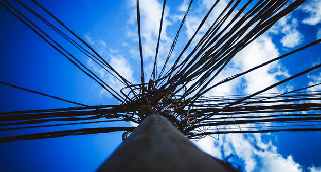 Электрический столб. Фото: Максим Тишин / Югополис Электрический столб. Фото: Максим Тишин / Югополис