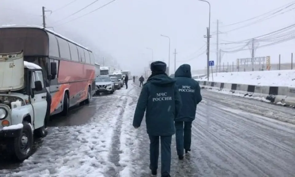 Военно-Грузинская дорога. Фото: пресс-службы ГУ МЧС по Северной Осетии Военно-Грузинская дорога. Фото: пресс-службы ГУ МЧС по Северной Осетии
