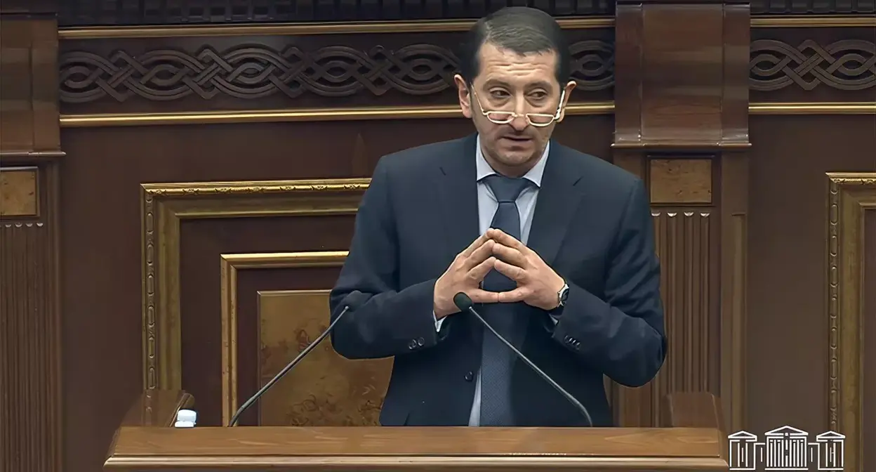 Александр Сирунян. Фото: пресс-служба парламента Армении