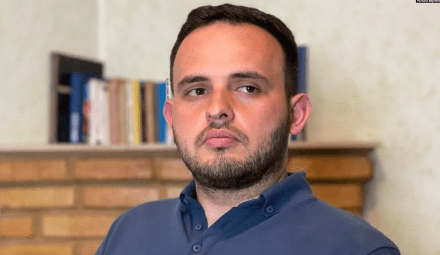 Фарид Мехрализаде. Скриншот фото с сайта Комитета защиты журналистов от 11.11.24, https://cpj.org/ru/2024/11/готовящийся-к-проведению-cop29-азербайдж/