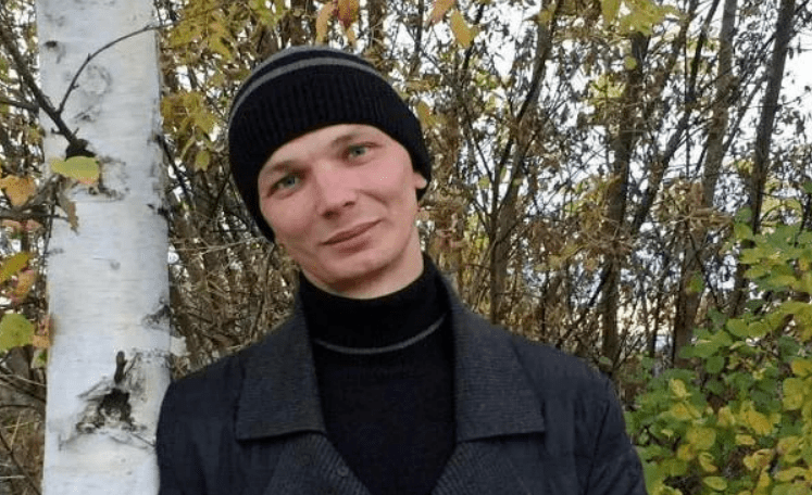 Евгений Семенов. Скриншот фото из Telegram-канала "ОВД-Инфо" (признан иноагентом) от 21.02.25, https://t.me/ovdinfolive/36653.

