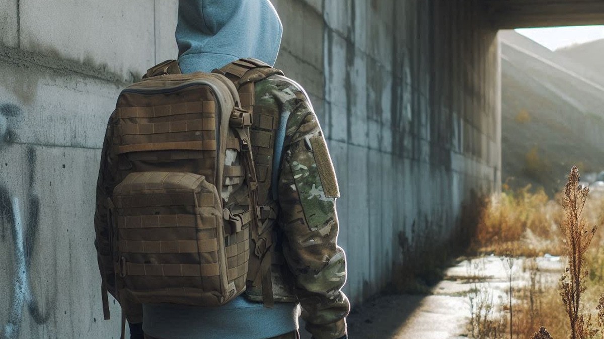 Военный на СВО. Иллюстрация создана «Кавказским узлом» с помощью ИИ в программе Copilot