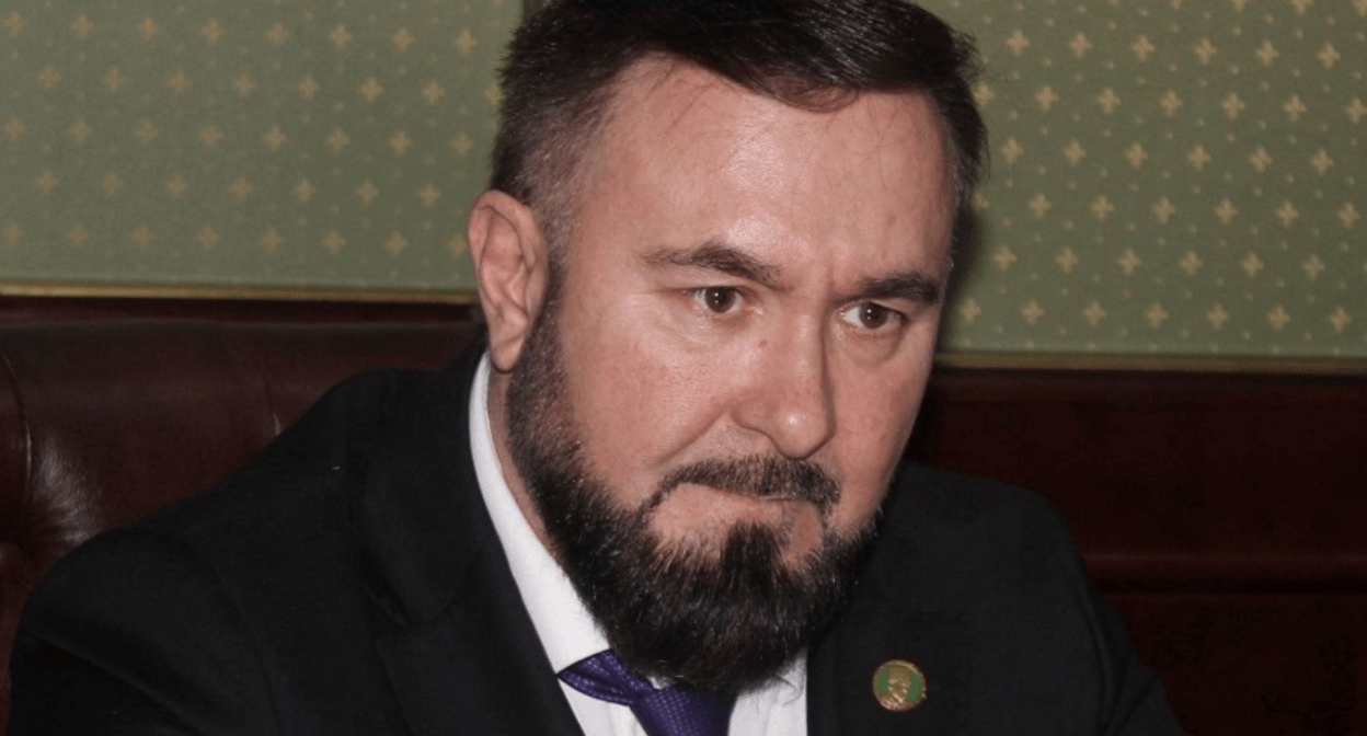 Мансур Солтаев. Скриншот фото из его Telegram-канала от 12.03.25, https://t.me/chechombudsman/4571.