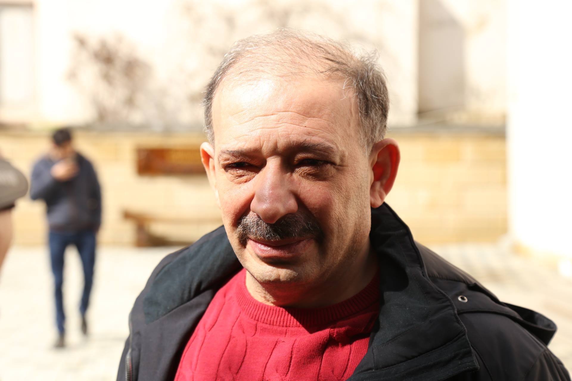 Журналист Рауф Миркадыров. Фото Мейдан ТВ