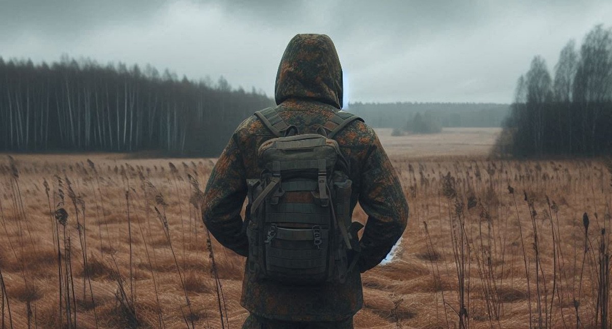 Военный на СВО. Иллюстрация создана "Кавказским узлом" с помощью ИИ в программе Copilot