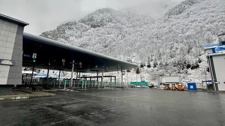 Пункт пропуска "Верхний Ларс". Фото: ФТС России ProТаможню/Telegram