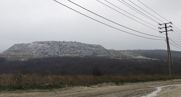 Свалка в Новороссийске после пожара. Фото Иолины Грибковой, "Юга.ру"